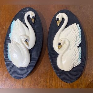 Vintage Chalkware Wall Decor